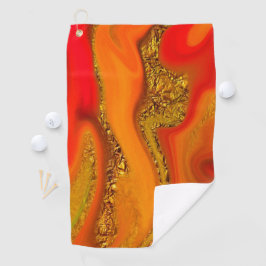 Toalla De Golf Patrón de producto abstracto.