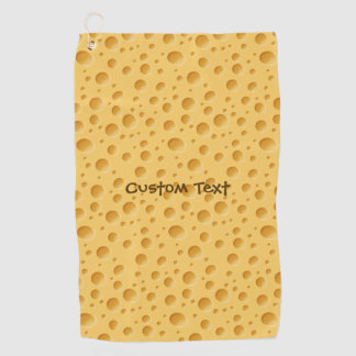 Toalla De Golf Patrón de queso suizo