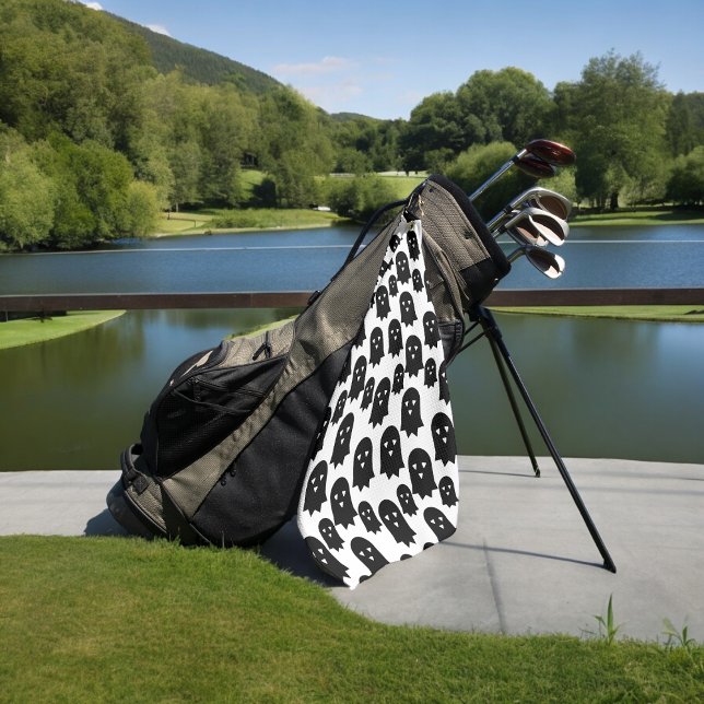 Toalla De Golf patrón fantasma (golf towel)
