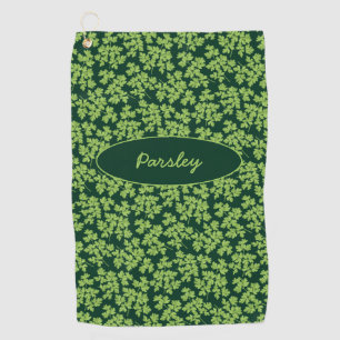 Toalla De Golf Patrón Parsley