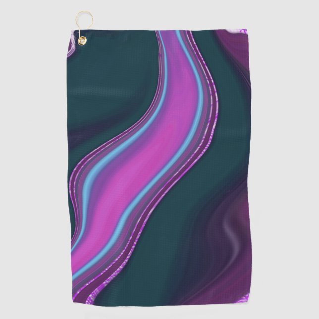 Toalla De Golf pattern abstract marbled (Anverso)