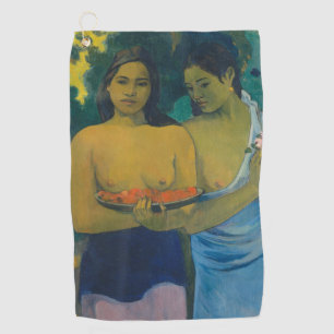 Toalla De Golf Paul Gauguin - Dos mujeres tahitianas
