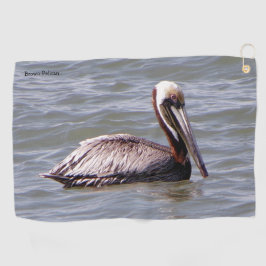 Toalla de golf Pelican de Brown