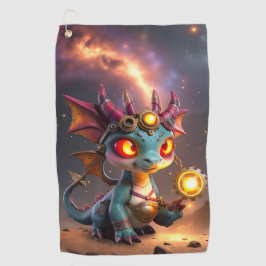 Toalla De Golf Pequeño Dragón, Gran Energía – El Ember Clockling