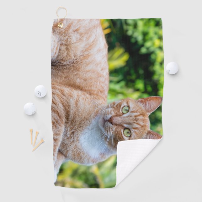 Toalla De Golf Pequeño gatito dulce (In situ)