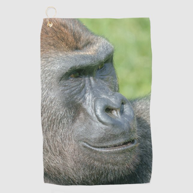 Toalla De Golf Perfil de Gorilla Lope (Anverso)