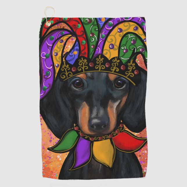 TOALLA DE GOLF PERRO TEJÓN (Anverso)