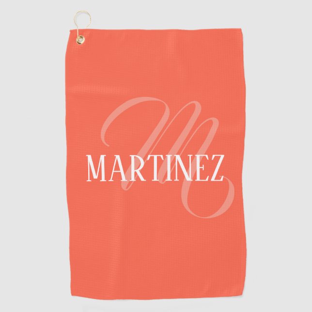 Toalla De Golf Persimmon Elegalized Name Club (Anverso)