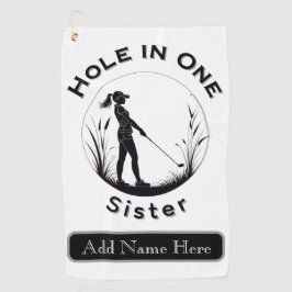 Toalla De Golf Personalised Custom Golf Hole in 1