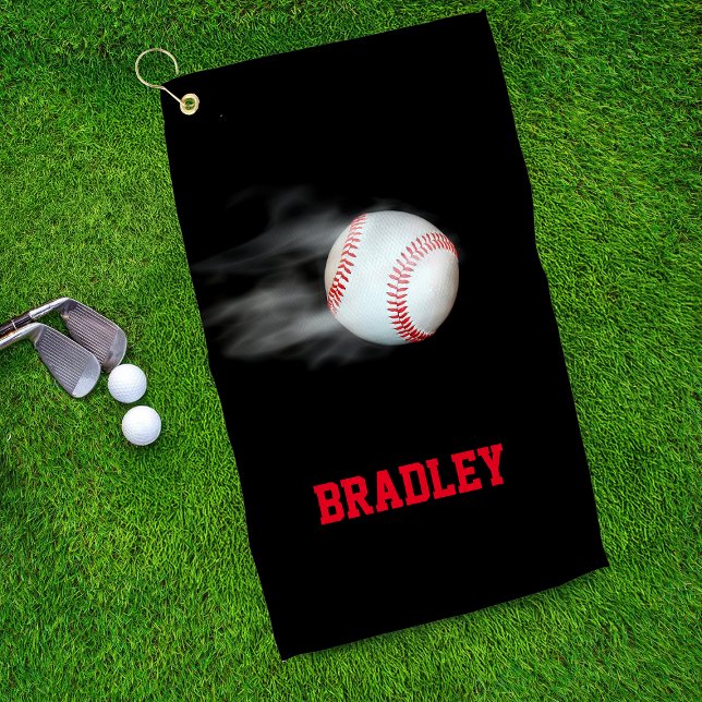 Toalla De Golf Personaliza al jugador del equipo de béisbol Pitch (Subido por el creador)