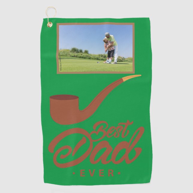 Toalla De Golf Personalizable de regalo del Día del Padre (Anverso)