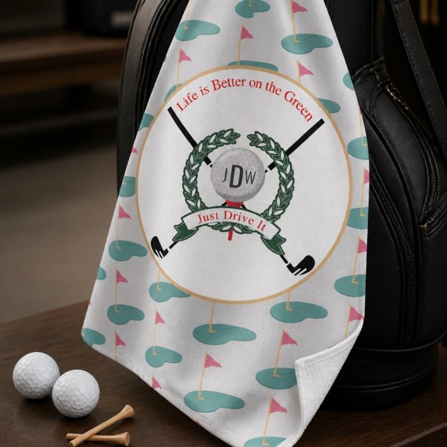 Toalla de golf personalizada (Subido por el creador)
