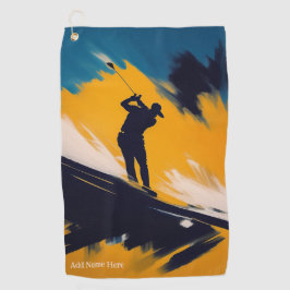 Toalla de golf personalizada