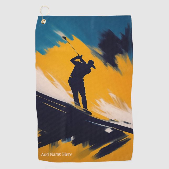 Toalla de golf personalizada (Anverso)