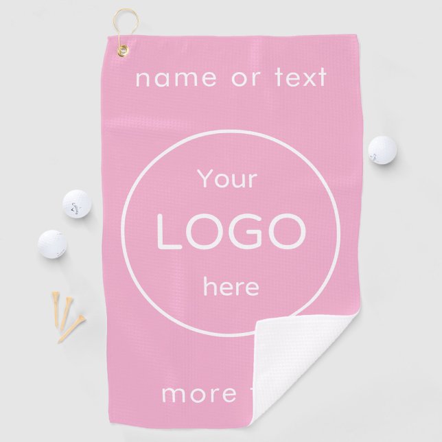Toalla de golf personalizada con logotipo de empre (Subido por el creador)