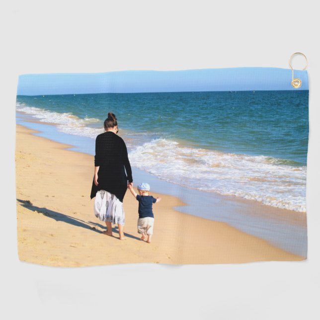 Toalla de Golf Personalizada con tu Foto (Horizontal)