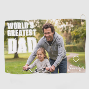 Toalla de golf personalizada para el Día del Padre
