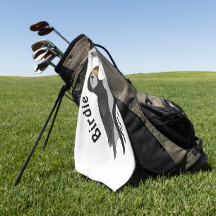 Toalla De Golf Personalizado Adorable De Bañera De Aleta