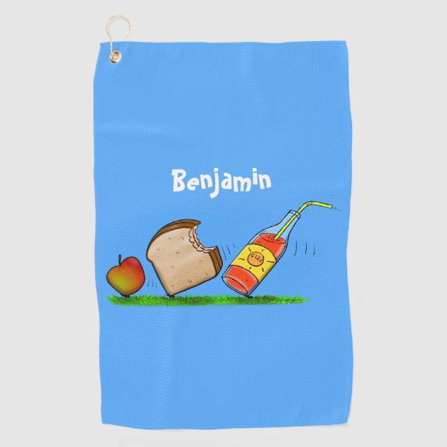 Toalla De Golf Personalizado de hormigas divertidas (Anverso)