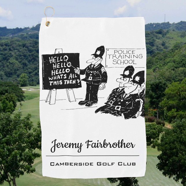 Toalla De Golf PERSONALIZADO de la Escuela de Capacitación de la  (Subido por el creador)