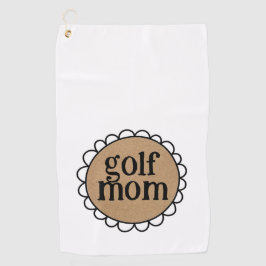 Toalla De Golf Personalizado GOLF MOM Scalloprime Edge
