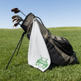 Toalla de golf personalizado - Nombre y diseño per