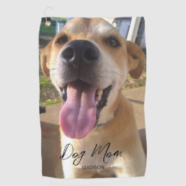Toalla De Golf Personalizado Perro Foto Perro Mamá Personalizada
