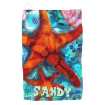 Personalizado Starfish Seasheles Beach
