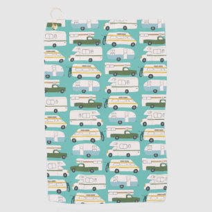 Toalla De Golf PERSONALIZAR del remolque de Motorhome del vanlife