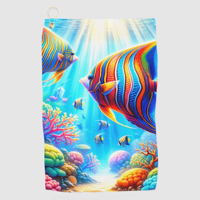 Toalla De Golf Pescado (Anverso)