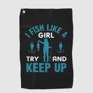 Toalla De Golf Pescador Que Pesa Como Un Chica