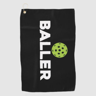 Toalla De Golf (Pickle)Baller de microfibra de bolas