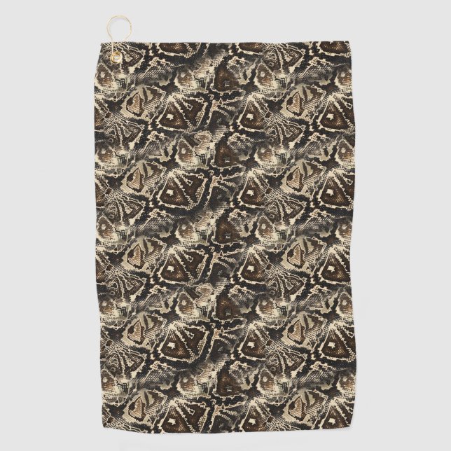 Toalla De Golf Piel de Python (Anverso)
