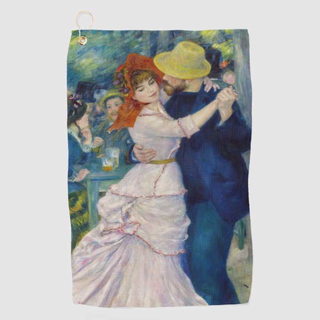 Toalla De Golf Pierre-Auguste Renoir - Baile en Bougival (Anverso)
