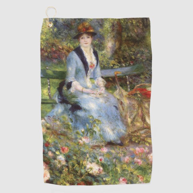 Toalla De Golf Pierre-Auguste Renoir - Dans les Rosas (Anverso)
