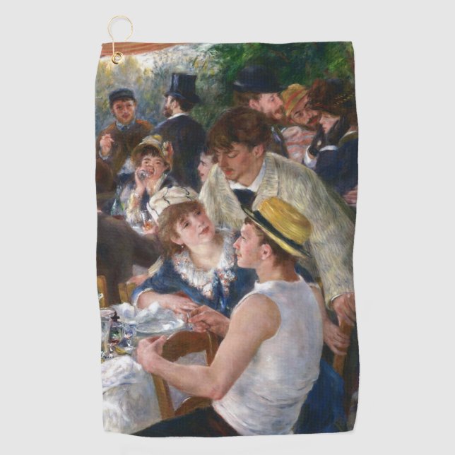 Toalla De Golf Pierre-Auguste Renoir - Luncheon del Fiesta de Boa (Anverso)