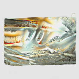 Toalla De Golf Piezas de combustión de texturas grises a corte di