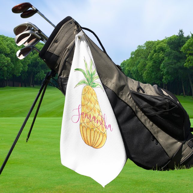 Toalla De Golf Piña Personalizada (Subido por el creador)