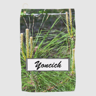 Toalla De Golf Pine Needles de Kenneth Yoncich