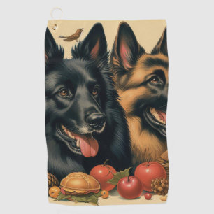 Toalla De Golf Pintura belga vintage de Tervuren