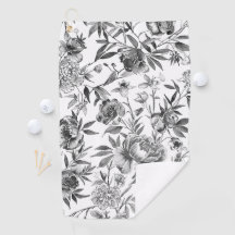 Pintura botánica floral de acuarela Chinesca