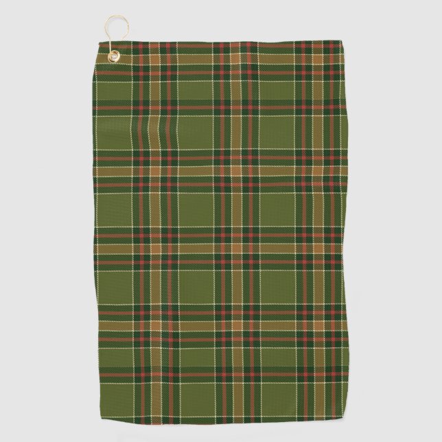 Toalla de golf Plaid (Anverso)