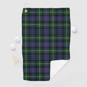 Toalla De Golf Plaid Clan MacKenzie Green Purple Check Tartan