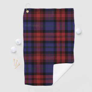 Toalla De Golf Plaid Clan MacLachlan Black Check Tartán