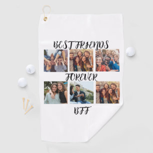 Toalla De Golf Plantilla de fotografía personalizada "Best Friend
