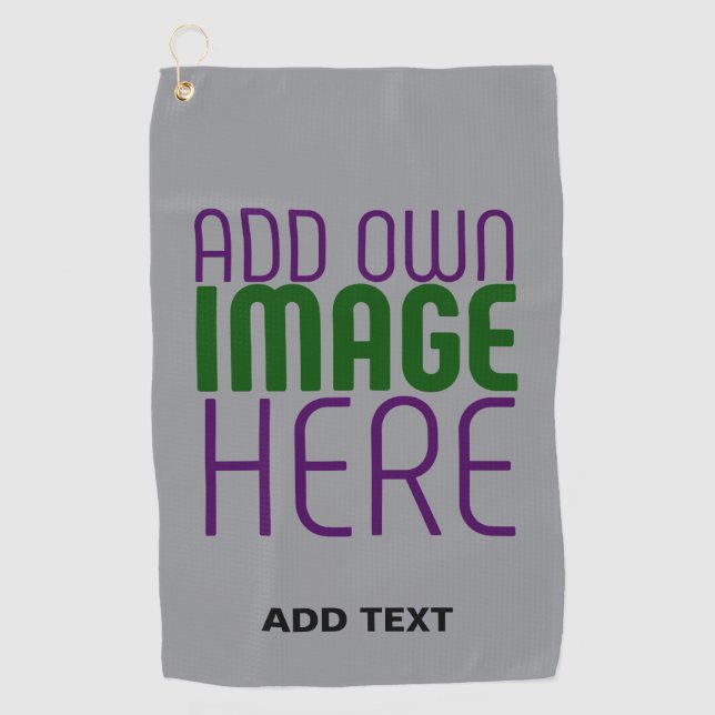 TOALLA DE GOLF PLANTILLA DE TEXTO DE IMAGEN ASH SIMPLE EDITABLE M (Anverso)