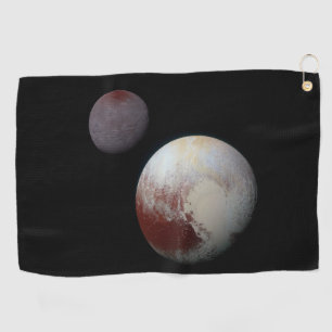 Toalla De Golf Pluto y Barón 9 o Sistema Solar de Planeta Enano
