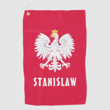 Polonia Nombre personalizado Polska Red Eagle Blan