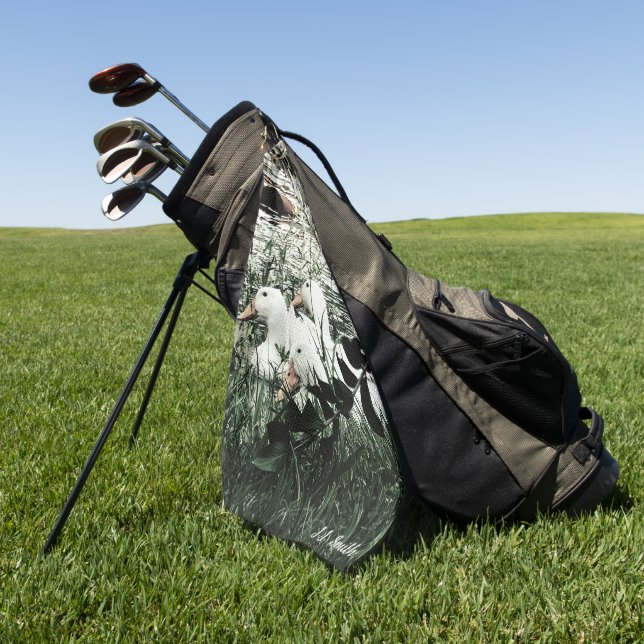Toalla De Golf Pond life Ducks Trendy (Verde)