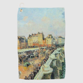 Toalla De Golf Pont Neuf, Tarde, Sunlight Camille Pissarro